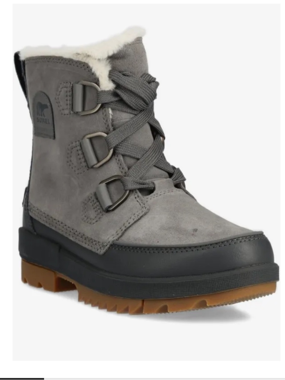 Sorel Tivoli IV Women’s Winter Boots Waterproof Insulated gray sz 7 Like New